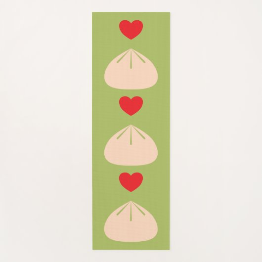 Dumpling Love Matcha Yoga Mat (Voorkant)