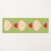 Dumpling Love Matcha Yoga Mat (Voorkant (horizontaal))