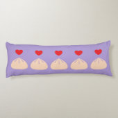Dumpling Love Ube Body Pillow Lichaamskussen (Achterkant)