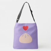 Dumpling Love Ube Crossbody Bag (2 grootten) Tas (Achterkant)