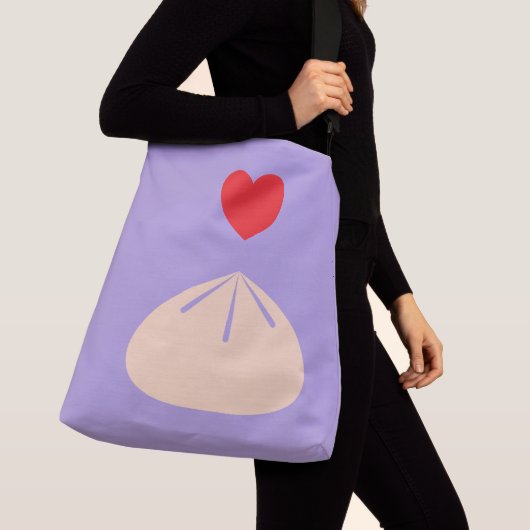 Dumpling Love Ube Crossbody Bag (2 grootten) Tas (Dichtbij)