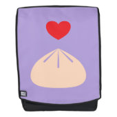 Dumpling Love Ube-rugzak Rugtassen (Voorkant)