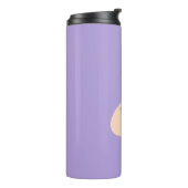 Dumpling Love Ube Thermal Travel Tumbler Thermosbeker (Gedraaid links)