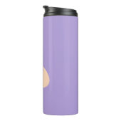 Dumpling Love Ube Thermal Travel Tumbler Thermosbeker (Geroteerd rechts)