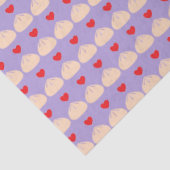 Dumpling Love Ube Tissue Paper Tissuepapier (Detail)