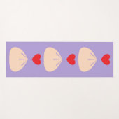 Dumpling Love Ube Yoga Mat (Voorkant (horizontaal))