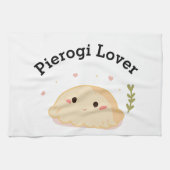 Dumpling Lover Pierogi Lover Theedoek (Horizontaal)