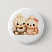 Dumpling ouders ronde button 5,7 cm (Voorkant)