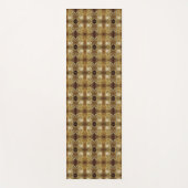 Dumpling Roos Ikat Fog Yogamat (Voorkant)