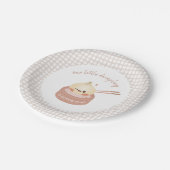 Dumpling Verjaardag Borden, Dim Sum Verjaardag Papieren Bordje (Gekanteld)