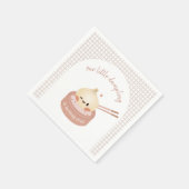 Dumpling verjaardagsservetten, Dim Sum verjaardag Servet (Hoek)