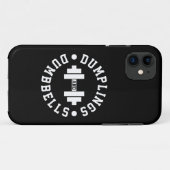 Dumplings en Dumbbells - Bulking - Funny Novelty Case-Mate iPhone Case (Achterkant (horizontaal))