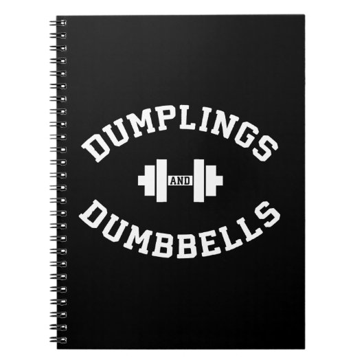 Dumplings en Dumplings - Grappige Bulking Nieuwigh Notitieboek (Voorkant)