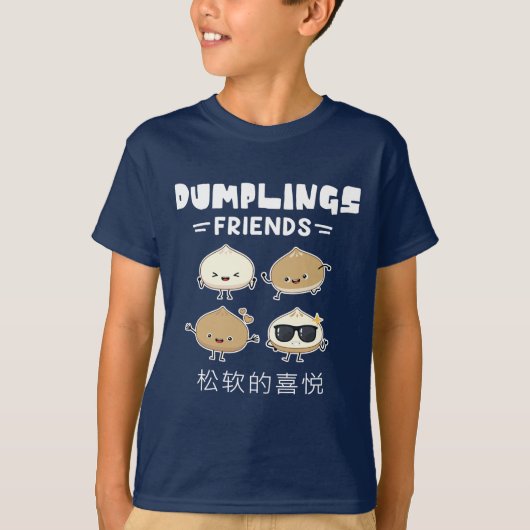 Dumplings Vrienden Doughy Delight T-shirt (Voorkant)