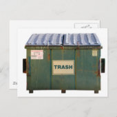 Dumpster Briefkaart (Voorkant / Achterkant)