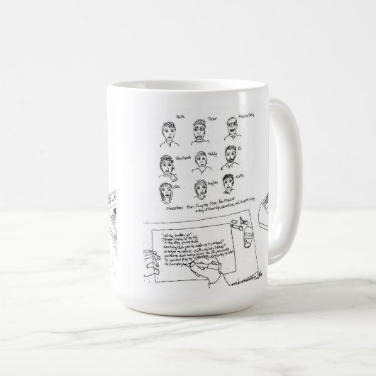 Dumpster Diver the musical™ mok (Voorkant rechts)