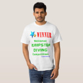 Dumpster Diving T-shirt (Voorkant volledig)