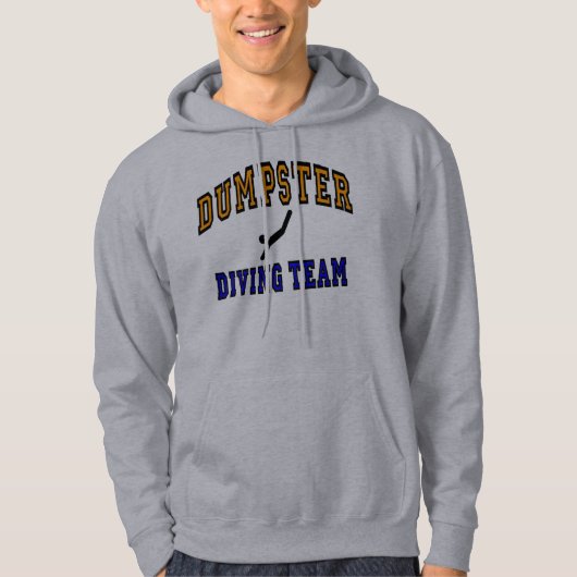 Dumpster-duikteam Hoodie (Voorkant)
