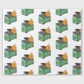 Dumpster Fire 2020 Cadeaupapier (Vlak)