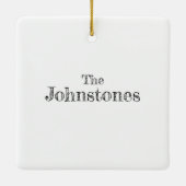 Dumpster Fire Bad Year 2021 2020 kerstvakantie Keramisch Ornament (Achterkant)