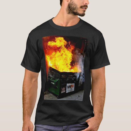Dumpster Fire Classic T-Shirt (Voorkant)