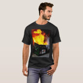 Dumpster Fire Classic T-Shirt (Voorkant volledig)