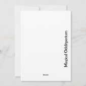 Dumpster Fire Feestdagenkaart (Achterkant)