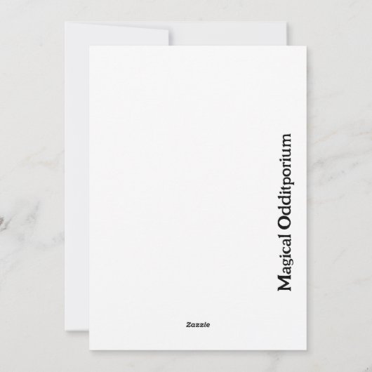 Dumpster Fire Feestdagenkaart (Achterkant)