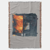 Dumpster Fire - grappige warboel Deken (Voorkant Verticaal)