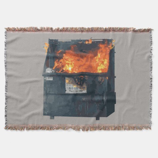Dumpster Fire - grappige warboel Deken (Voorkant)