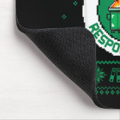 Dumpster Fire Resnse Team Chaos Ugly Sweater Cute  Muismat (Hoek)