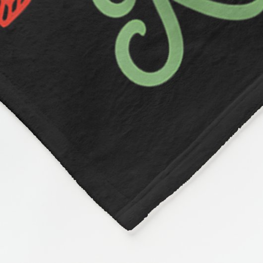 Dumpster Fire Resnse Team Leader Christmas Fleece Deken (Hoek)