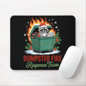 Dumpster Fire Resnse Team Leader Christmas  Muismat (Met muis)