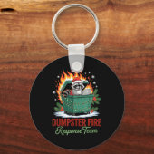 Dumpster Fire Resnse Team Leader Christmas Sleutelhanger (Voorkant)
