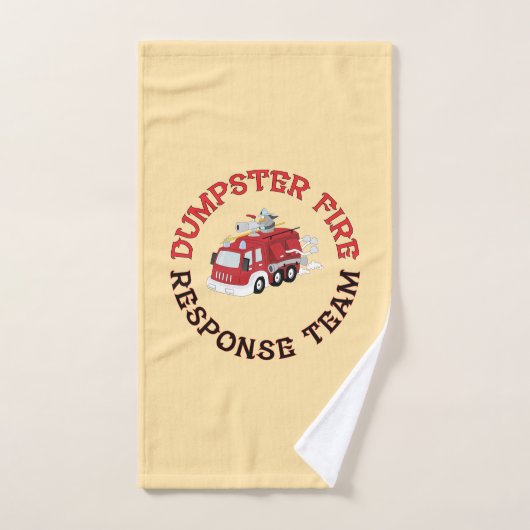 Dumpster Fire Response Team Bad Handdoek (Handdoek)