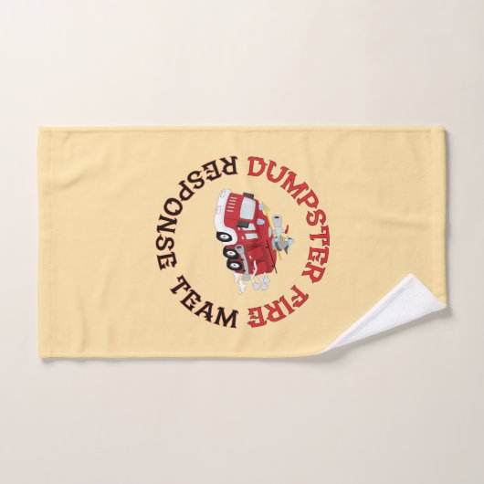 Dumpster Fire Response Team Bad Handdoek (Handdoek)