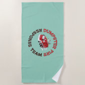 Dumpster Fire Response Team Strandlaken (Voorkant)