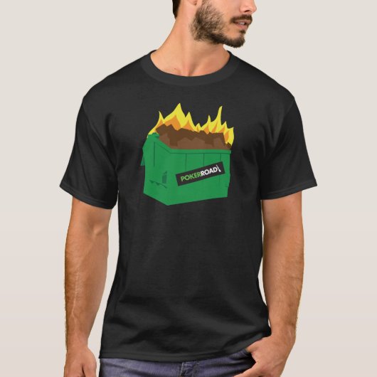 Dumpster Fire T-Shirt (Voorkant)