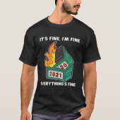 Dumpster Fire T-shirt (Voorkant)