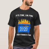 Dumpster Fire T-shirt (Voorkant)