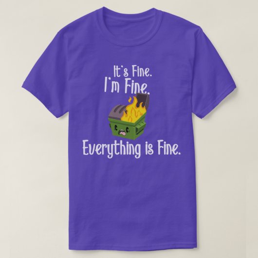 Dumpster Fire T-shirt (Design voorkant)