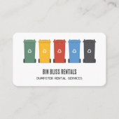 Dumpster Visitekaartje (Voorkant)