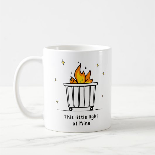 Dumpsterbrand, This Little Light Of Mine Koffiemok (Links)