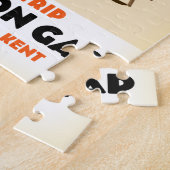 Dumpton Gap Broadtrap Kent seaway poster Legpuzzel (Zijkant)