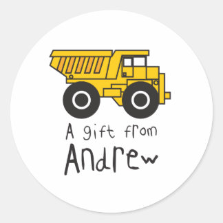 Dumptruck - Andrew Ronde Sticker
