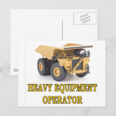 DUMPTRUCK BRIEFKAART (Voorkant / Achterkant)