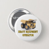 DUMPTRUCK RONDE BUTTON 5,7 CM (Voorkant /achterkant)
