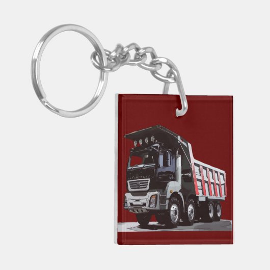 DUMPTRUCK SLEUTELHANGER (Voorkant Links)