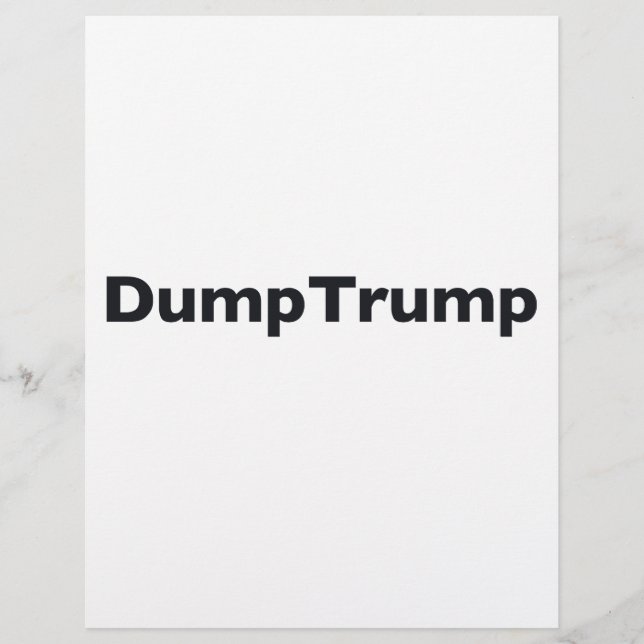 DumpTrump (Voorkant)