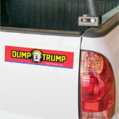 DumpTrump-Bumpersticker Bumpersticker (Op Truck)